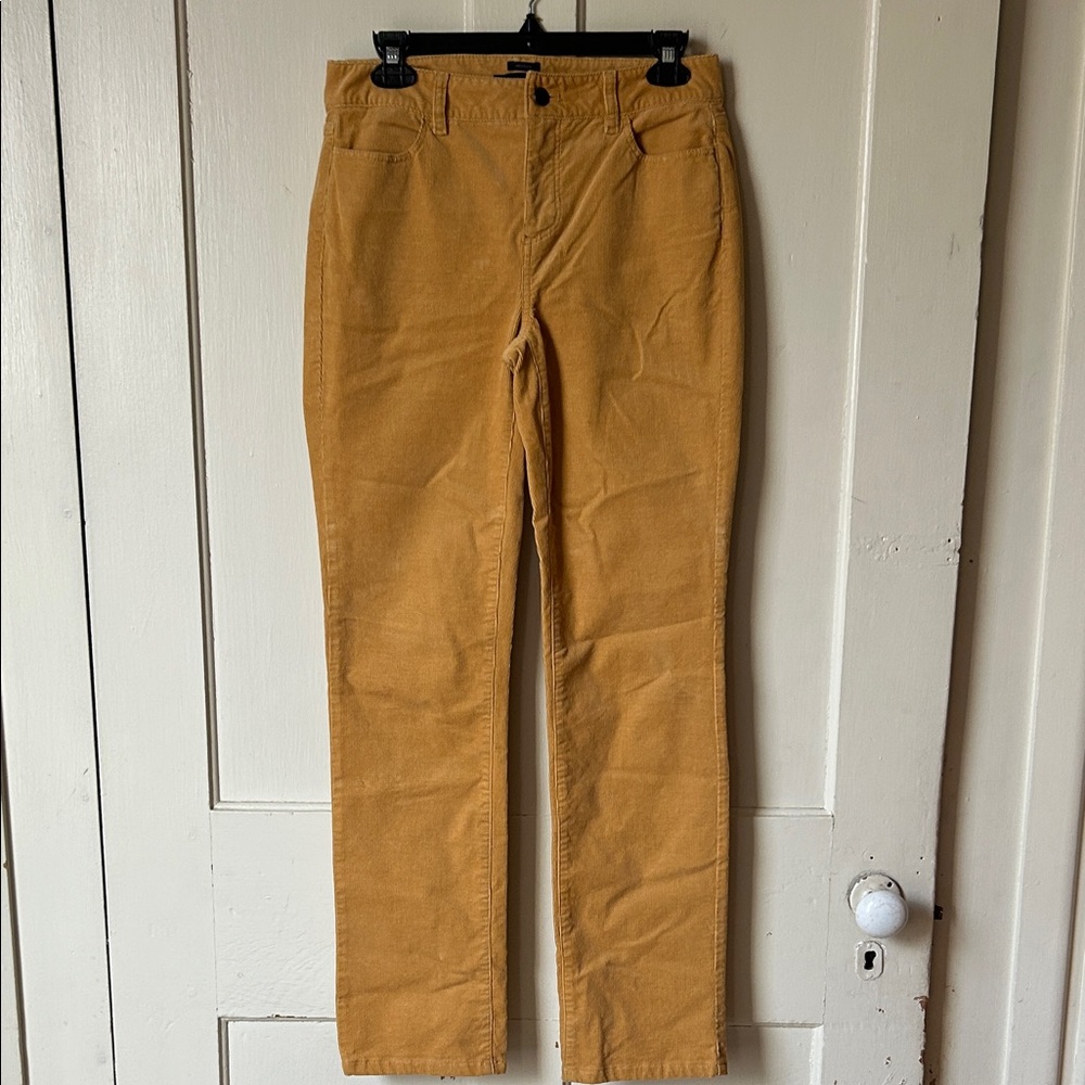 Talbots women’s Corduroy Pants in Mustard